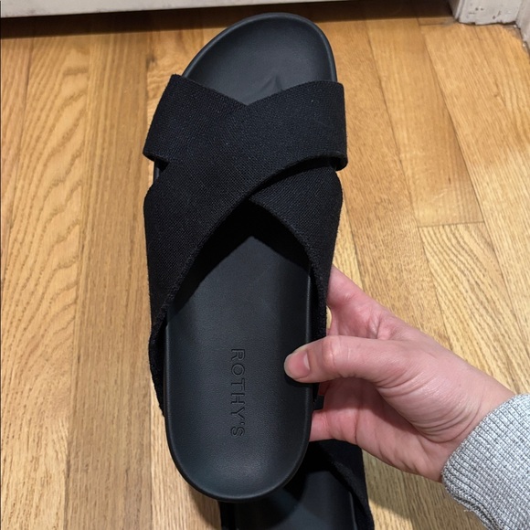 ROTHY’S The Weekend Slide criss cross sandals - Picture 5 of 6